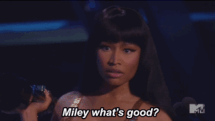 Nicki Minaj, Miley Cyrus, VMA, MTV